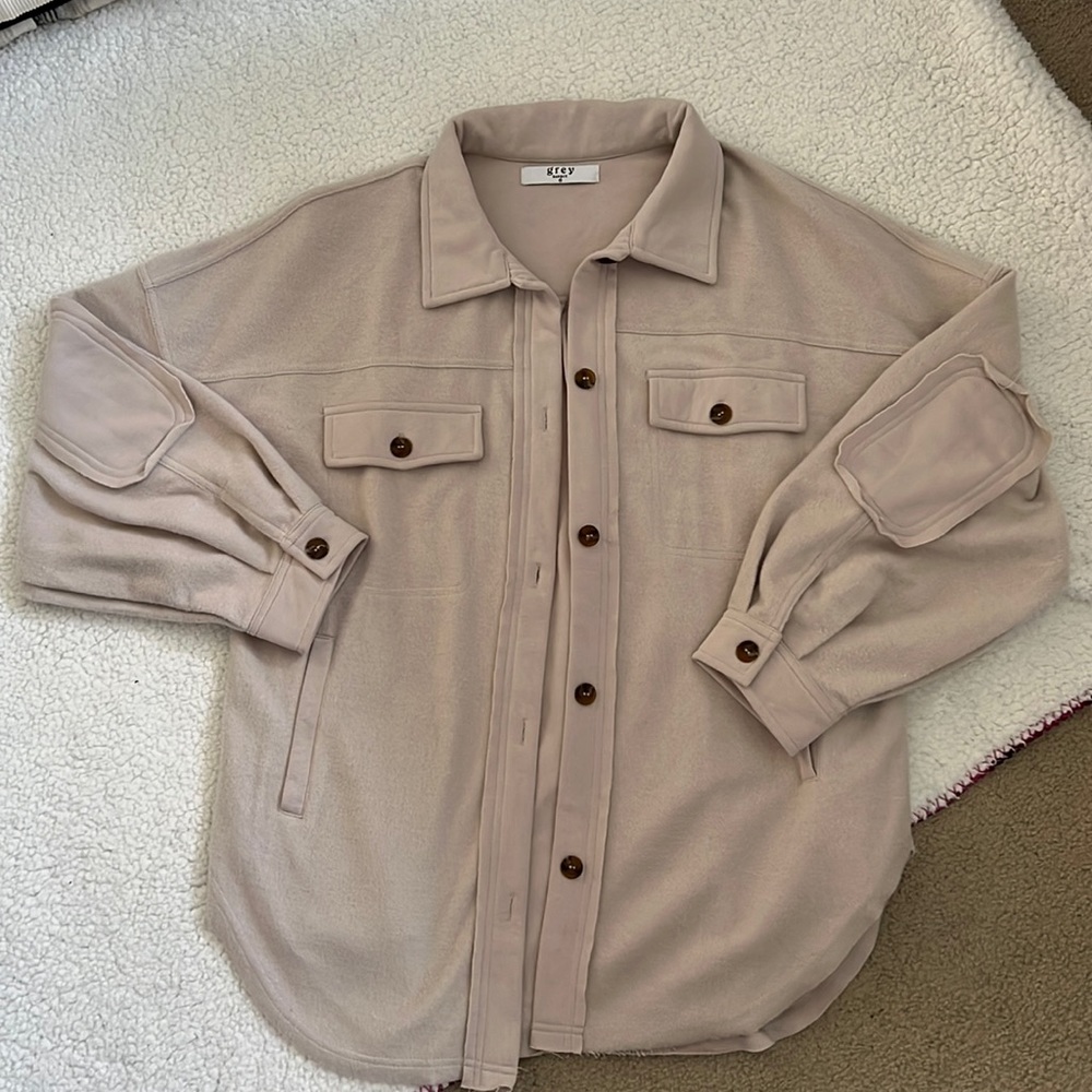 Grey Bandit Shacket